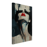 Crimson Silence – Abstract Expression of Desire - Canvas - 40x60 cm / 16x24″ - 