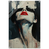 Crimson Silence – Abstract Expression of Desire - Acrylic Print - 50x75 cm / 20x30″ - 