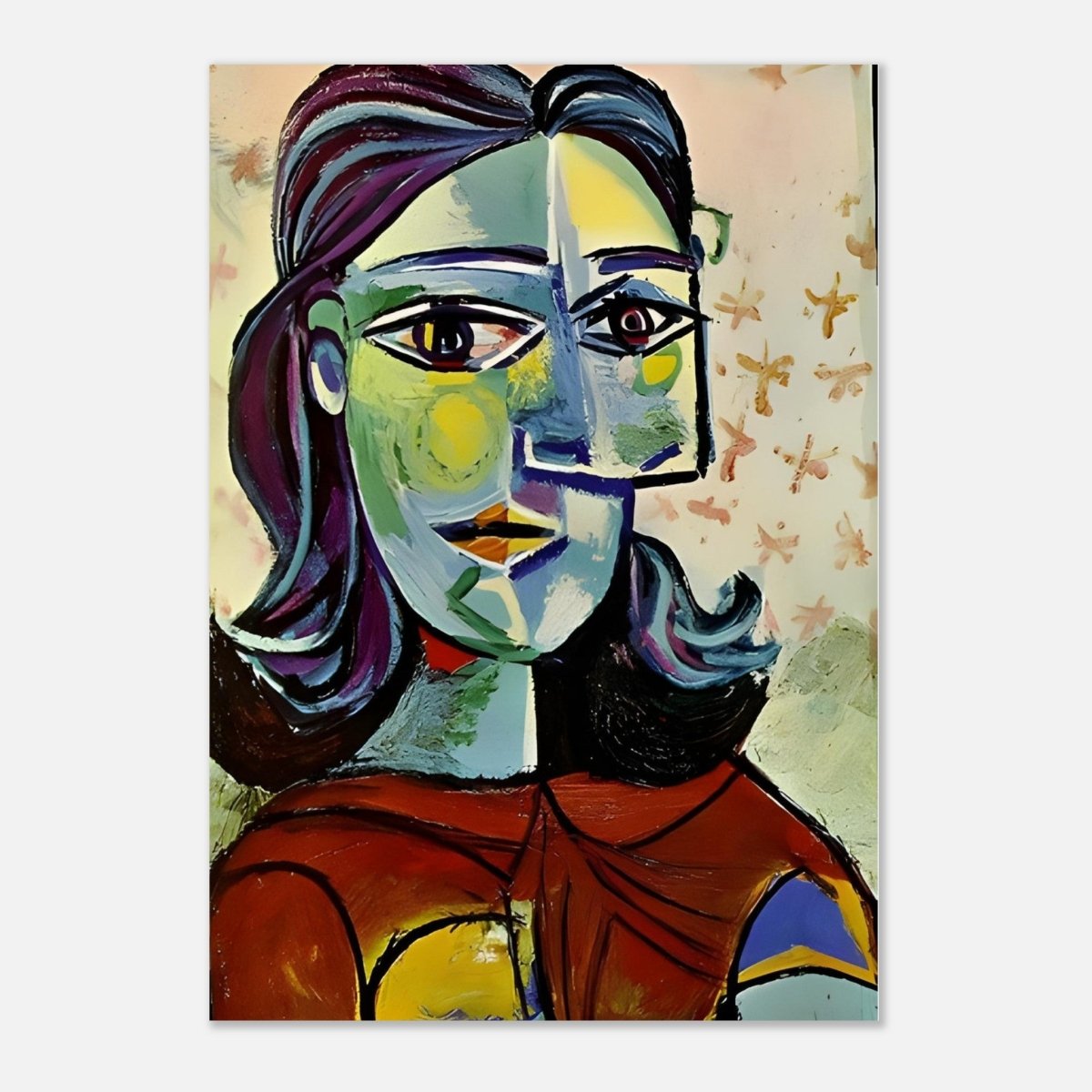 Cubism By Pablo Picasso 1939 - Aluminum Print - 70x100 cm / 28x40″ - 