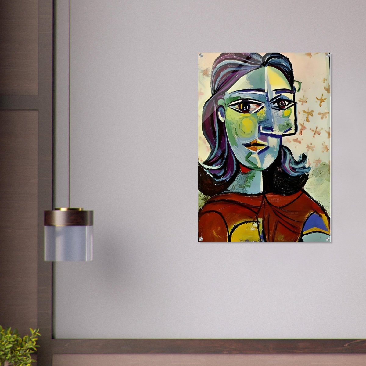 Cubism By Pablo Picasso 1939 - Acrylic Print - 70x100 cm / 28x40″ - 