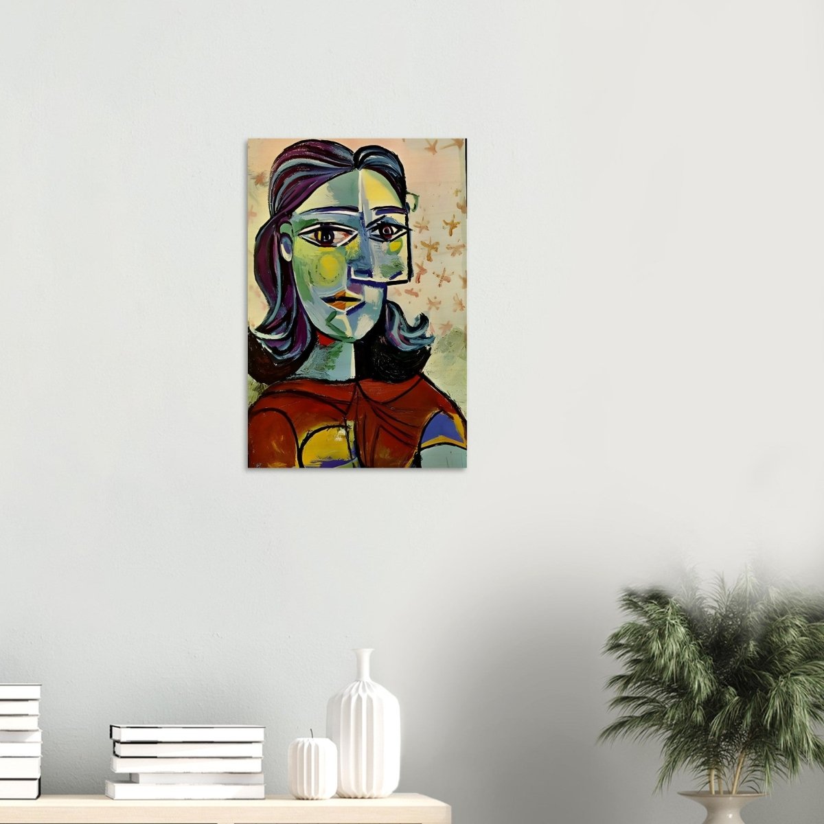 Cubism By Pablo Picasso 1939 - Wood Prints - 40x60 cm / 16x24″ - 10 mm
