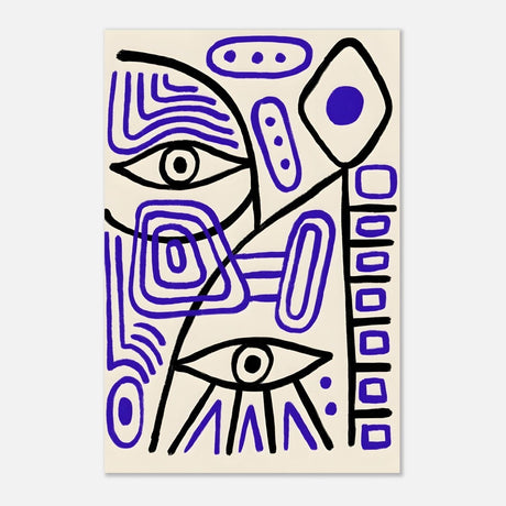 Cubism by Pablo Picasso - Aluminum Print - 30x45 cm / 12x18″ - 