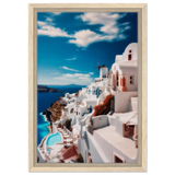 santorini serenity dreamy greek island wall art print50x75 cm / 20x30″Canvas