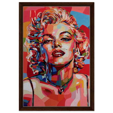 monroe mosaic wall art print40x60 cm / 16x24″Wood Prints