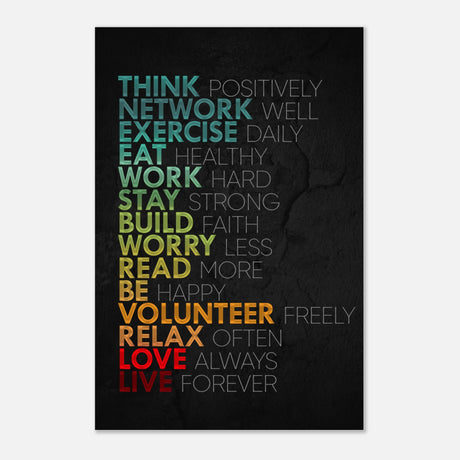 da vinci motivational wall art think