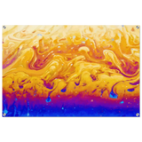 Lava Dreamscape â€“ Fluid Abstract Wall Art PrintFramed Canvas60x90 cm / 24x36â€³