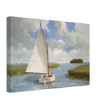 da vinci nature wall art boat