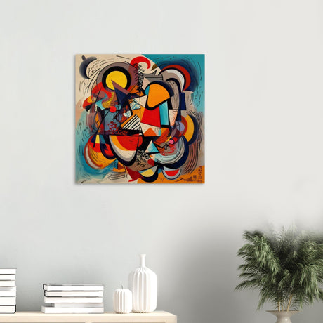 da vinci geometric modern art 7