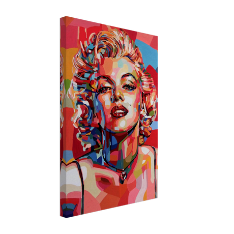 monroe mosaic wall art print60x90 cm / 24x36″Brushed Aluminum Print