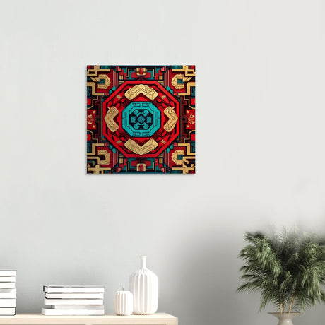 da vinci geometric modern art 6