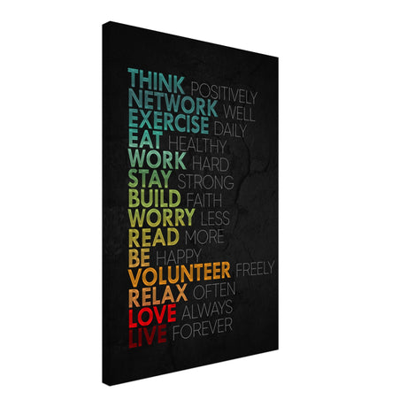 da vinci motivational wall art think