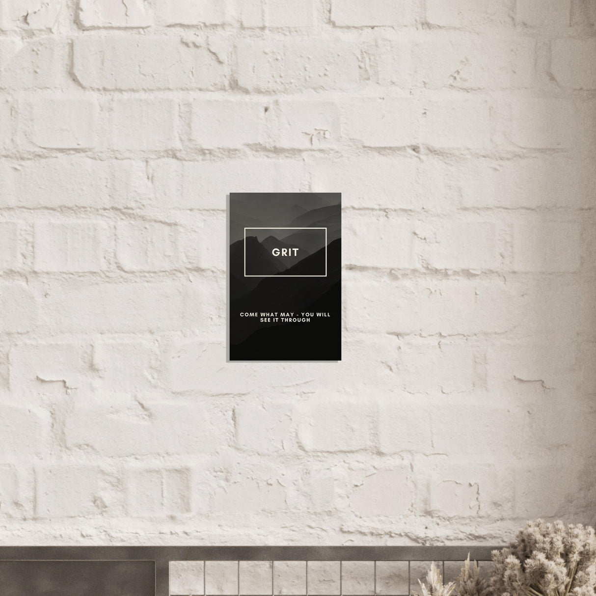  motivational wall art grit