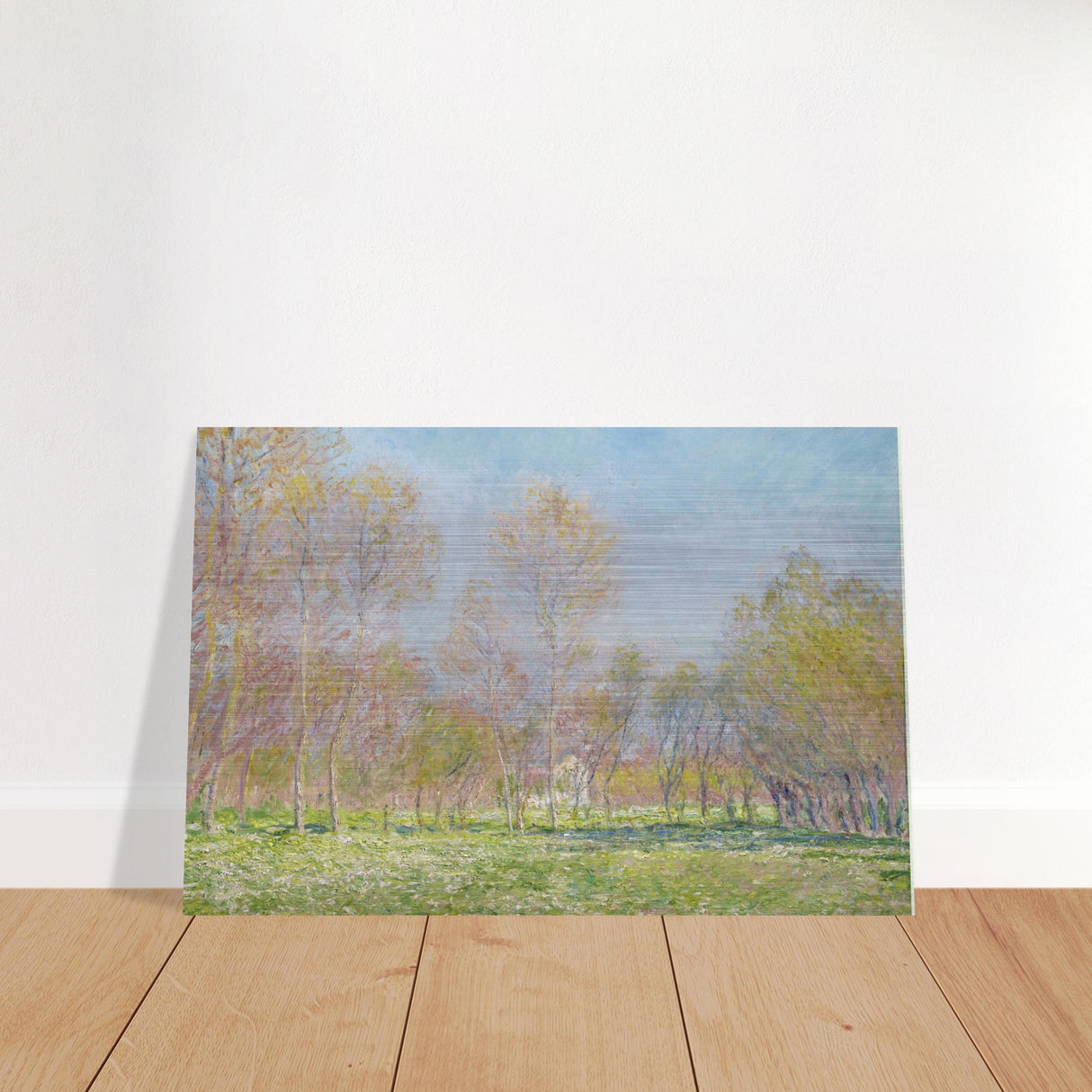 spring in giverny by claude monet