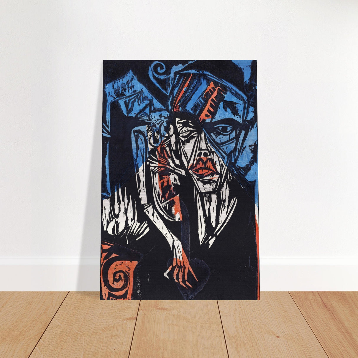 the agonies of love by ernst ludwig kirchner wall art print