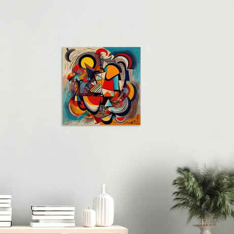 da vinci geometric modern art 7