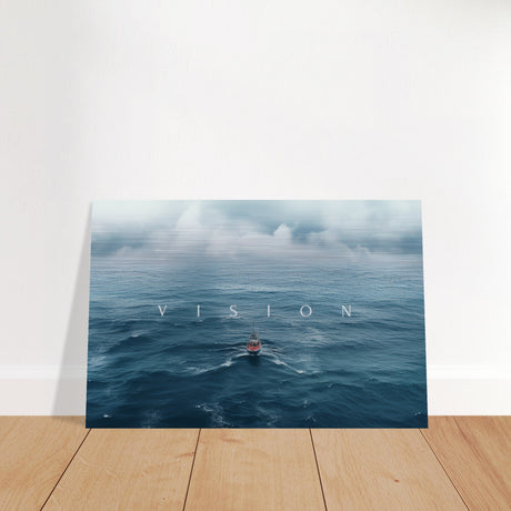  motivational wall art print vision