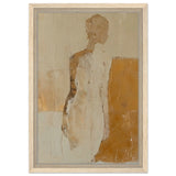 Da Vinci Abstract Art Wall art print | Abstract Expressionism - Framed Canvas - 30x45 cm / 12x18″ - Wood frame