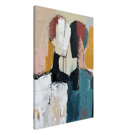 Da Vinci Abstract Art Wall art print | Abstract Expressionism - Canvas - 60x90 cm / 24x36″ - 