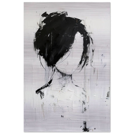 Da Vinci Abstract Art Wall art print | Abstract Expressionism - Brushed Aluminum Print - 60x90 cm / 24x36″ - 