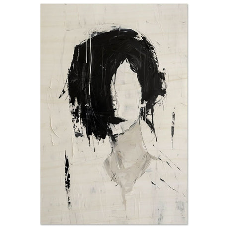 Da Vinci Abstract Art Wall art print | Abstract Expressionism - Wood Prints - 50x75 cm / 20x30″ - 