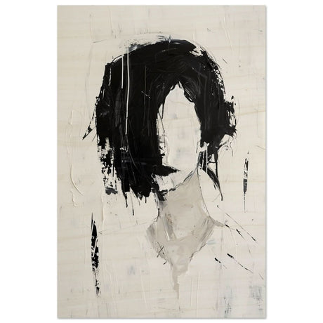 Da Vinci Abstract Art Wall art print | Abstract Expressionism - Wood Prints - 30x45 cm / 12x18″ - 