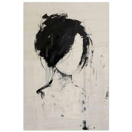 Da Vinci Abstract Art Wall art print | Abstract Expressionism - Wood Prints - 40x60 cm / 16x24″ - 