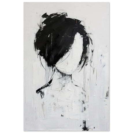 Da Vinci Abstract Art Wall art print | Abstract Expressionism - Aluminum Print - 30x45 cm / 12x18″ - 