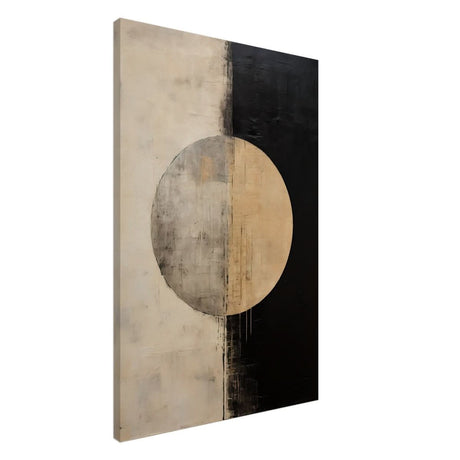 Da Vinci Abstract Art Wall art print | Abstract | Half Moon - Canvas - 60x90 cm / 24x36″ - 