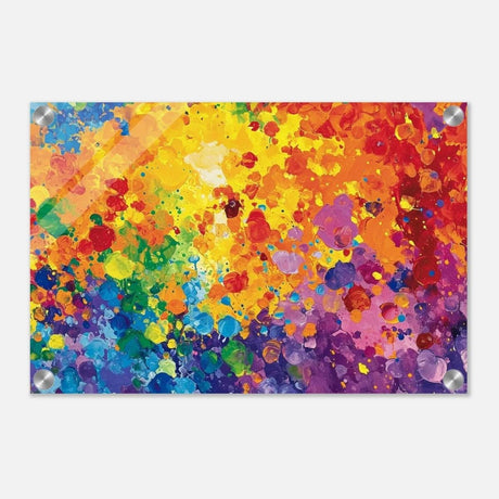 Da Vinci Abstract Art Wall art print | Abstract | Modern - Acrylic Print - 30x45 cm / 12x18″ - 