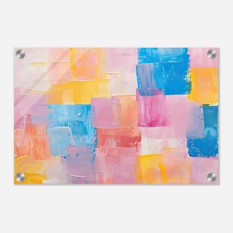 Da Vinci Abstract Art Wall art print | Abstract - Acrylic Print - 30x45 cm / 12x18″ - 