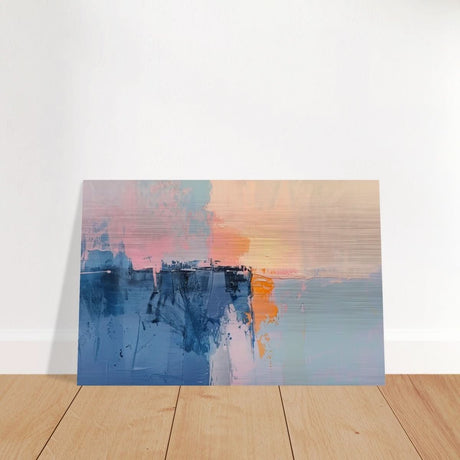 Da Vinci Abstract Art Wall art print | Abstract - Brushed Aluminum Print - 30x45 cm / 12x18″ - 