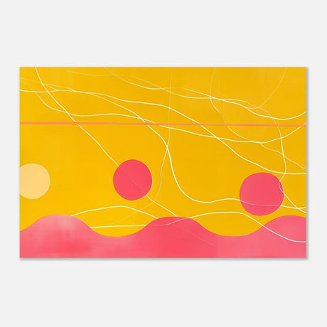 Da Vinci Abstract Art Wall art print | Abstract - Aluminum Print - 30x45 cm / 12x18″ - 