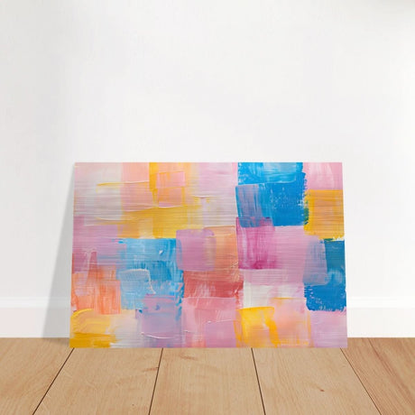 Da Vinci Abstract Art Wall art print | Abstract - Brushed Aluminum Print - 50x75 cm / 20x30″ - 