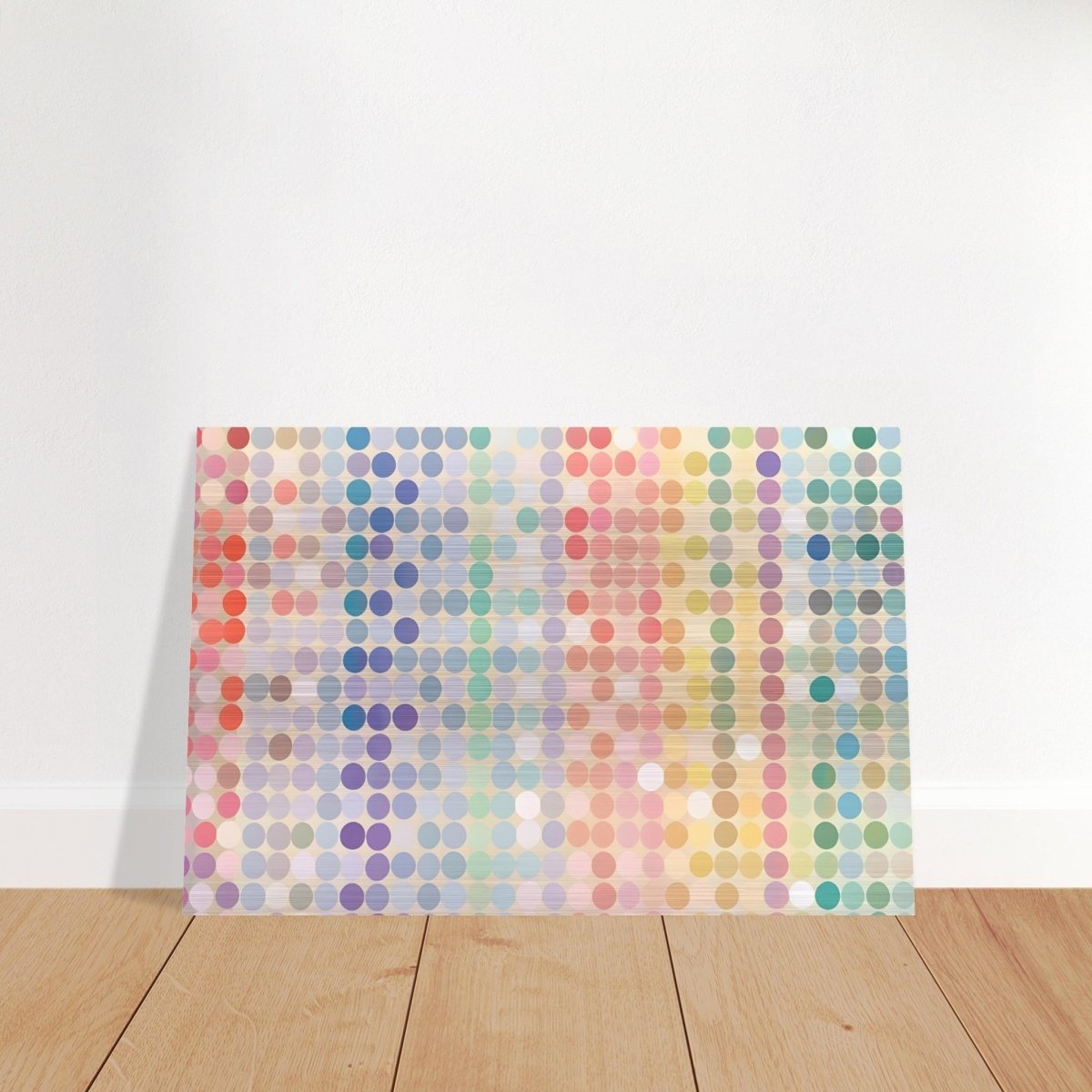 Da Vinci Abstract Art Wall art print | Abstract - Brushed Aluminum Print - 30x45 cm / 12x18″ - 