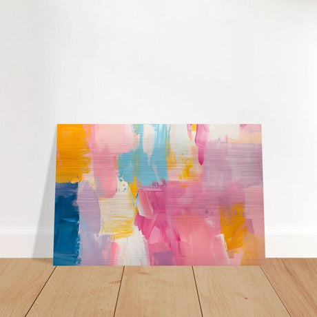 Da Vinci Abstract Art Wall art print - Brushed Aluminum Print - 60x90 cm / 24x36″ - 