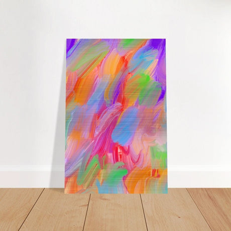 Da Vinci Abstract Art Wall art print - Brushed Aluminum Print - 30x45 cm / 12x18″ - 