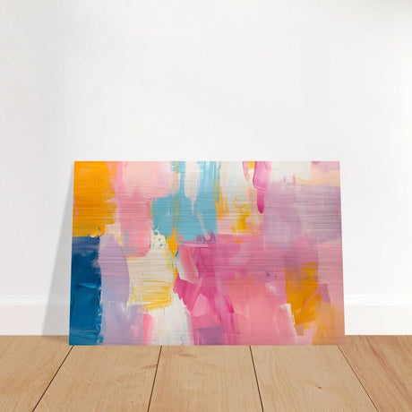 Da Vinci Abstract Art Wall art print - Brushed Aluminum Print - 50x75 cm / 20x30″ - 
