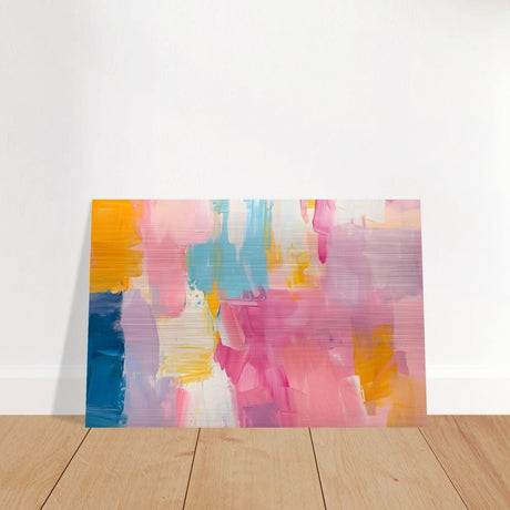 Da Vinci Abstract Art Wall art print - Brushed Aluminum Print - 30x45 cm / 12x18″ - 