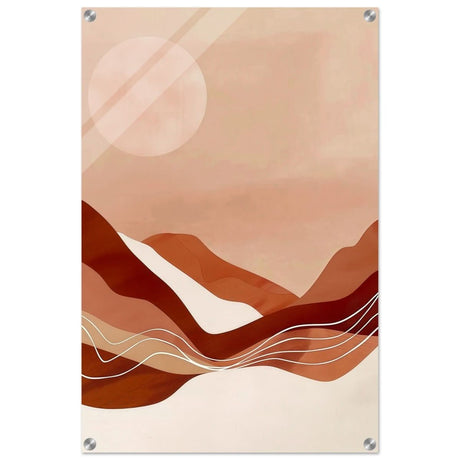 Da Vinci Abstract Art Wall art print - Acrylic Print - 50x75 cm / 20x30″ - 