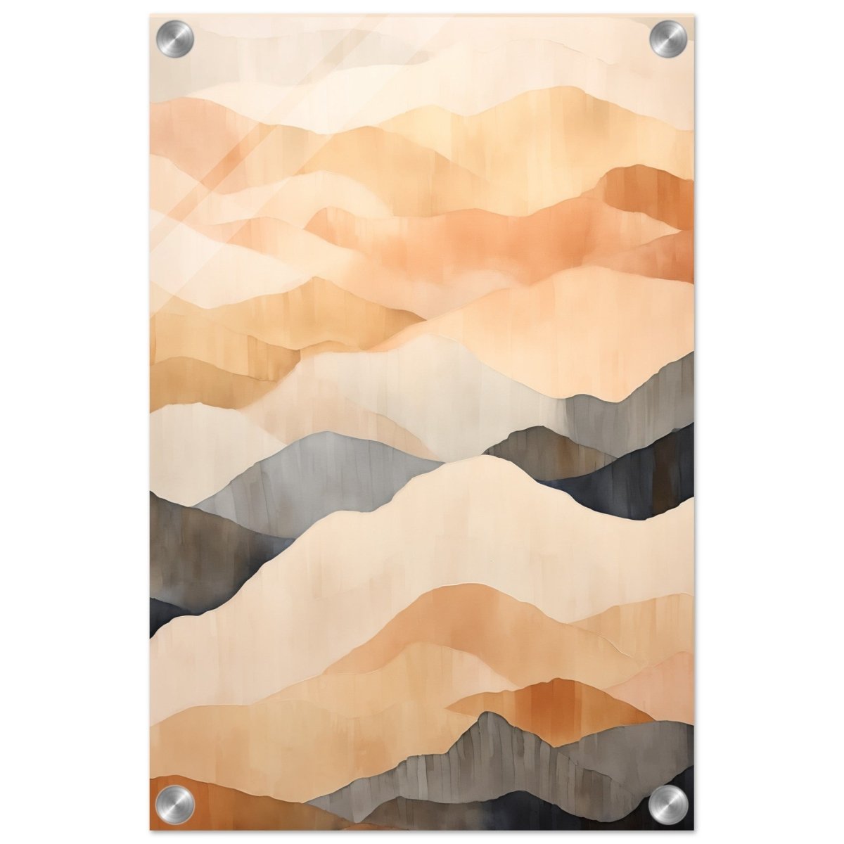 Da Vinci Abstract Art Wall art print - Acrylic Print - 30x45 cm / 12x18″ - 