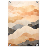 Da Vinci Abstract Art Wall art print - Acrylic Print - 30x45 cm / 12x18″ - 