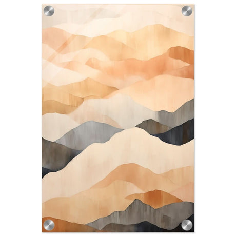Da Vinci Abstract Art Wall art print - Acrylic Print - 30x45 cm / 12x18″ - 