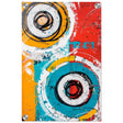 Da Vinci Abstract Art Wall art print - Acrylic Print - 30x45 cm / 12x18″ - 