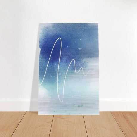 Da Vinci Abstract Art Wall art print - Brushed Aluminum Print - 50x75 cm / 20x30″ - 