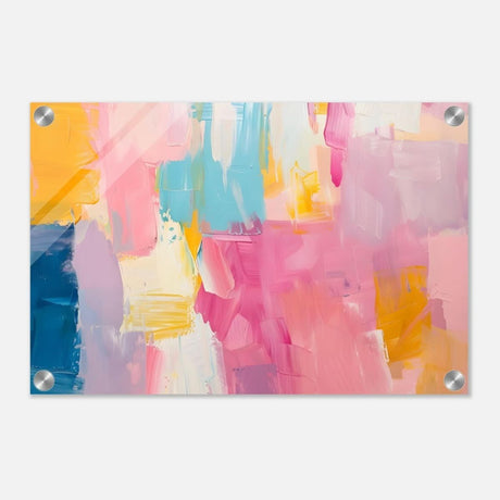 Da Vinci Abstract Art Wall art print - Acrylic Print - 30x45 cm / 12x18″ - 