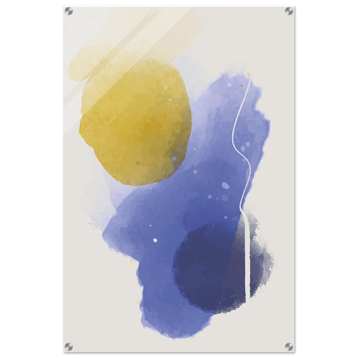 Da Vinci Abstract Art Wall art print - Acrylic Print - 60x90 cm / 24x36″ - 