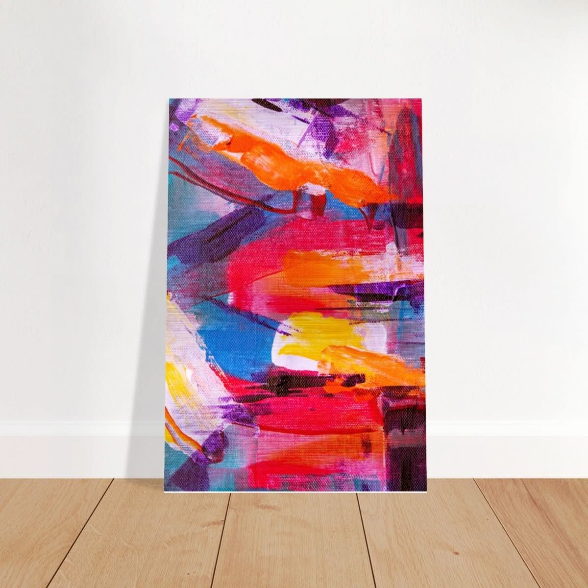 Da Vinci Abstract Art Wall art print - Brushed Aluminum Print - 50x75 cm / 20x30″ - 