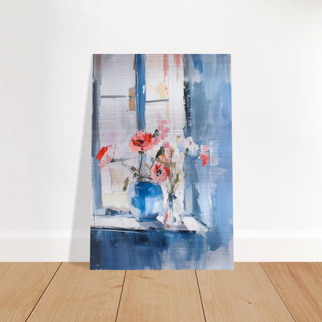 Da Vinci Abstract art wall art print - Brushed Aluminum Print - 40x60 cm / 16x24″ - 