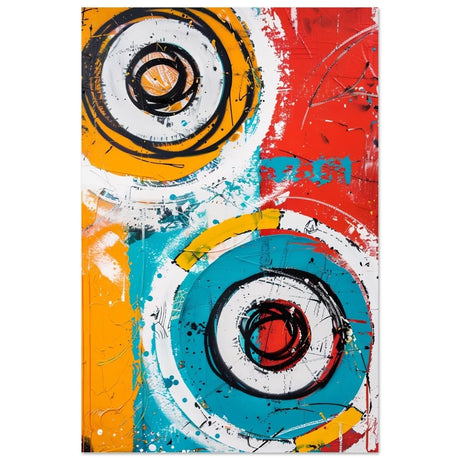 Da Vinci Abstract Art Wall art print - Aluminum Print - 60x90 cm / 24x36″ - 