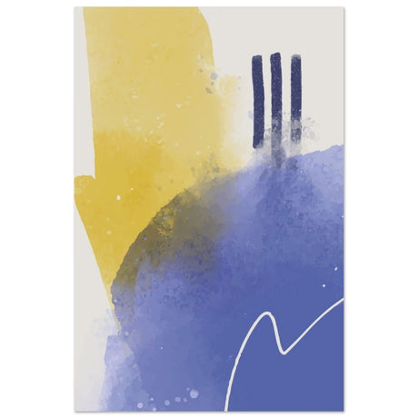 Da Vinci Abstract Art Wall art print - Aluminum Print - 30x45 cm / 12x18″ - 